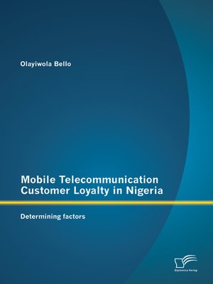 cover image of Mobile Telecommunication Customer Loyalty in Nigeria
